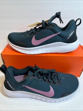 Nike Flex Experience Run 12 Women’s Running Shoes Navy Plum Size 6 DV0746-401
